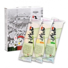 구포국수 삼색3p (소면300g+강황300g+시금치300g)