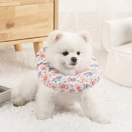 P012 쿠션넥카라 강아지 고양이 편안한 중성화 깔대기 넥카라 #3