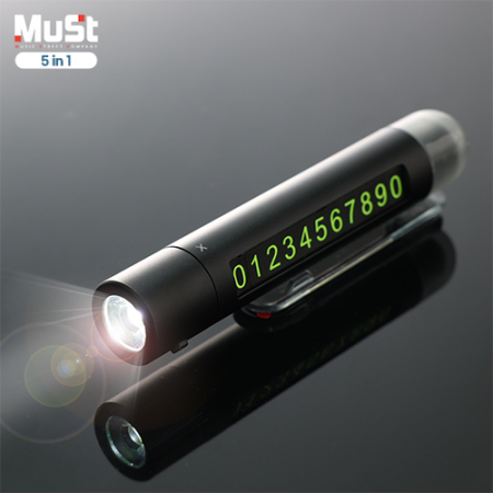 뮤스트 5in1 비상탈출 주차번호판 #4