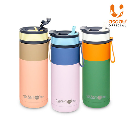 아소부 세라믹 아스펜 파스텔 진공 텀블러 600ml #2