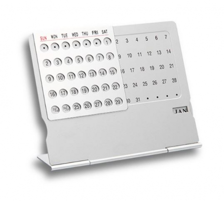 슬로라 알루미늄 스텐딩탁상 달력 #2