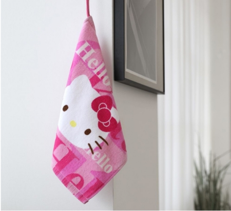 영신타올 헬로키티 로고손수건 31x31cm 50g #2