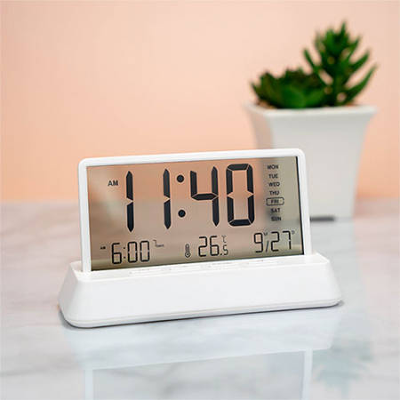 스탠드글라스 LCD 디지털시계 #5