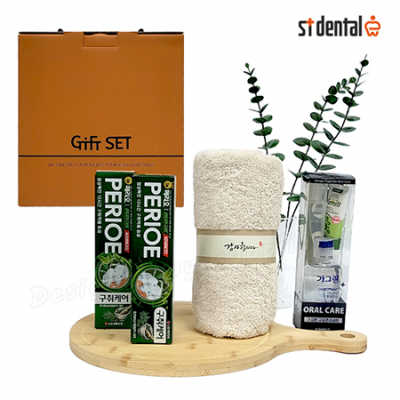 신박한세트 1호 송월타올 페리오100g 가그린 카밀핸드크림 칫솔치약 선물세트 #4