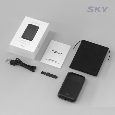 스카이 케어 ES11 미니 C타입 여행용전기면도기 휴대용 파우치세트 #6