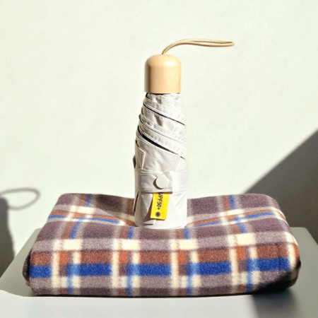 센트라도 네이처 담요 + 캡슐우드 5단 우양산 세트 #4