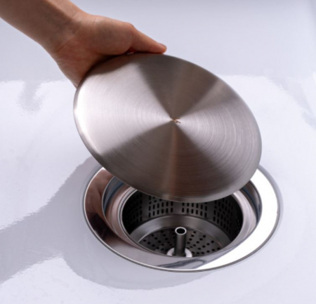 JVR 국내산 올스텐 304 싱크대 덮개 배수구커버 #2