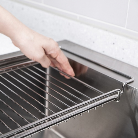 JVR 2in1 올 스텐 슬라이드 식기건조대 #2