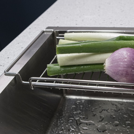 JVR 2in1 올 스텐 슬라이드 식기건조대 #3