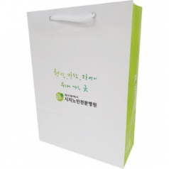 종이쇼핑백 260x110x380mm 스노우지180g // 제작