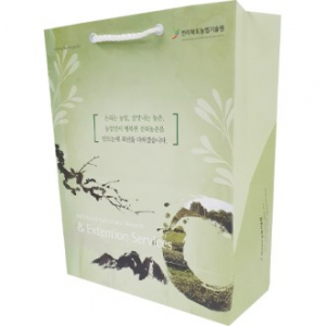 종이쇼핑백 280x90x400mm 스노우지180g  // 제작