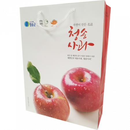 종이쇼핑백 260x160x400mm 스노우지180g // 제작 #2