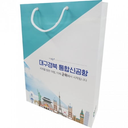종이쇼핑백 310x170x350mm 스노우지180g // 제작 #2