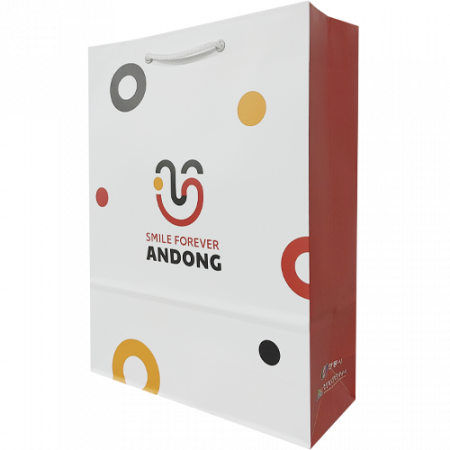 종이쇼핑백 220x80x360mm 스노우지180g // 제작 #2