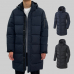 작은이미지: 남성 여성 데일리 웰론 롱 패딩 점퍼 (M-4XL) #3