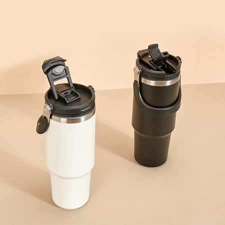 실용성이 좋은 빅사이즈 EZ 핸들 진공 텀블러 1200ml #3