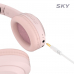작은이미지: 스카이 핏 키티 LED 키즈 청력보호 블루투스 헤드셋 #4