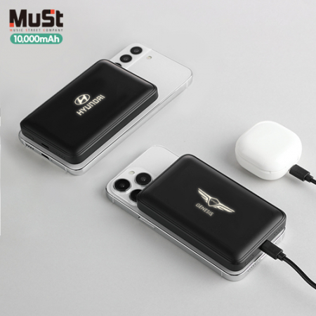 뮤스트 LED 무선고속충전 맥세이프 보조배터리 10000mAh #4