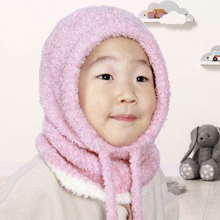 아동 키즈 국내제작 멀티극세사 수면사 후드넥워머 바라클라바 #2