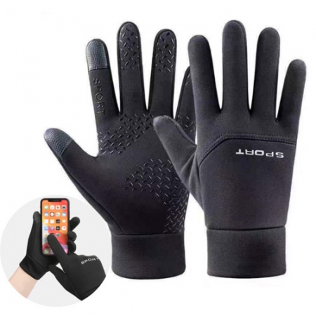 미끄럼방지 스포츠 기모 장갑 #3