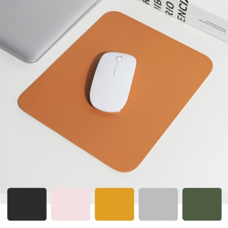 데일리심플 가죽 마우스패드, 마우스 컴퓨터 사무 문구 컴퓨터용품 노트북 #2