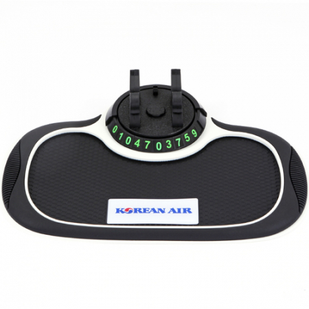 논슬립 다기능 거치대 차량용 안심주차번호판 #3