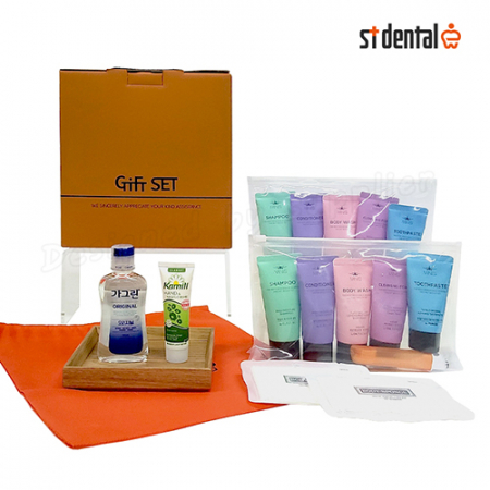 신박한세트 8호 LG미니스6종x2p 카밀핸드크림 가그린100ml 칫솔치약 선물세트 #4