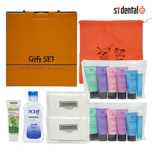신박한세트 8호 LG미니스6종x2p 카밀핸드크림 가그린100ml 칫솔치약 선물세트