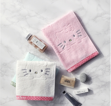 영신타올 헬로키티 토끼 38x77cm 125g #2