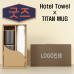 작은이미지: 코마40수180호텔타월 + 타이탄우드스텐머그컵2P 굿즈용세트 #2