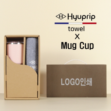 협립호텔코마170타월+로하스머그컵1P 세트 #2