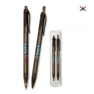 항균니들볼펜0.7+샤프0.5+케이스 세트