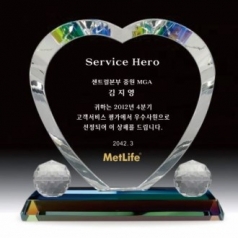 크리스탈상패 SJK 07