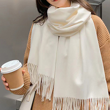 목도리  데일리 롱 와이드 남녀공용 리쉬 캐시미어 소프트 머플러 #3
