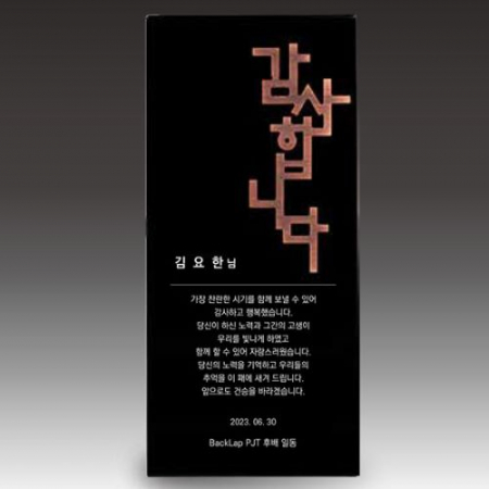 크리스탈상패 UD 02 #2