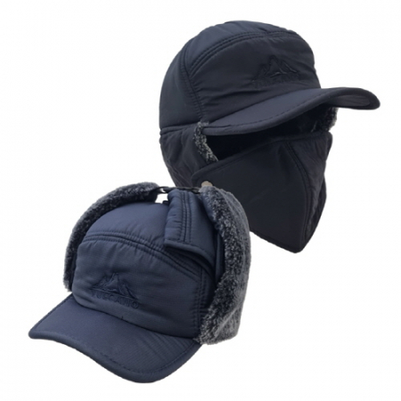 마스크 7각 챙 방한모자 #2