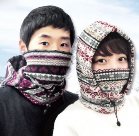 후드넥워머 니트넥워머 // 국산 #2