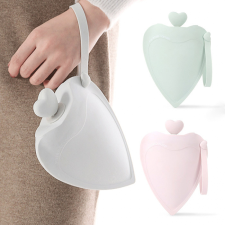 W002 하트 온수팩 보온 물주머니 온열 찜질 #3