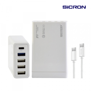 시크론 EN-898QPD 80W 고속 PD QC 멀티 USB 충전기