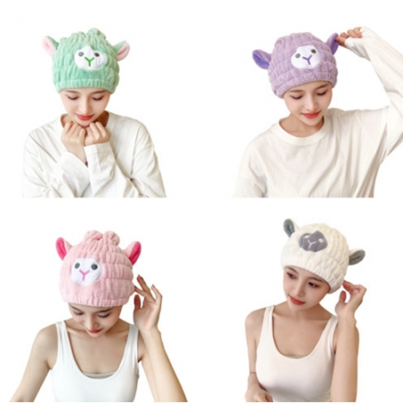 시스코 극세사 드라이타올 머리수건 양머리수건 #2