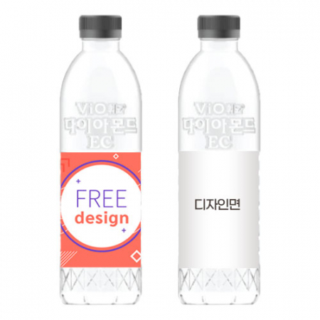 친환경 라벨 생수 다이아몬드EC 500mL // 제작 인쇄 #2
