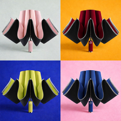 루티네 거꾸로 3단 자동 양우산