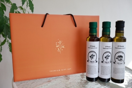 올리브오일 250ml * 2p + 아보카도오일 엑스트라버진 250ml 선물세트 #2