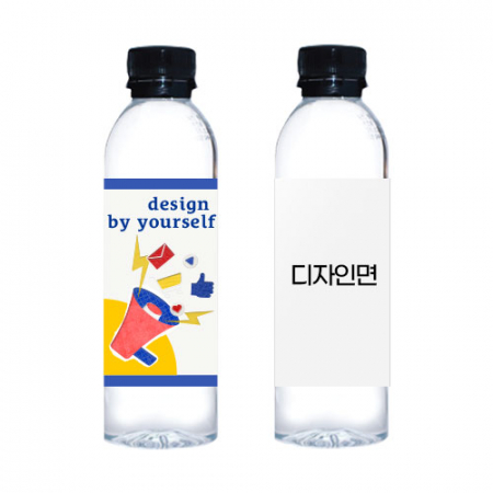 친환경 라벨 생수 레이블워터 350mL // 제작 인쇄 #2