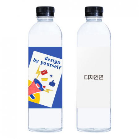 친환경 라벨 생수 레이블워터 500mL // 제작 인쇄 #2