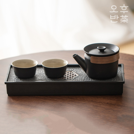 다도 세트 깊은별밤 도자기 티팟 다기세트 2인 #3