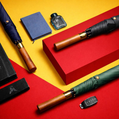 루티네 우드 골프 장우산