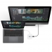 작은이미지: 아이노트 6in1 C타입 미니 멀티허브 HDMI PD 100W LAN #6