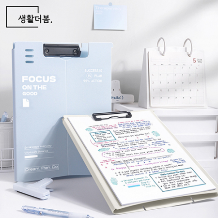 생활더봄 A4 다용도 스탠딩 클립보드 서류 화일 메뉴판 정리 거치대 #3