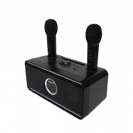 머레이 블루투스 듀얼마이크 휴대용 노래방기기 블루 라인 + usb형 미니 미러볼 #7